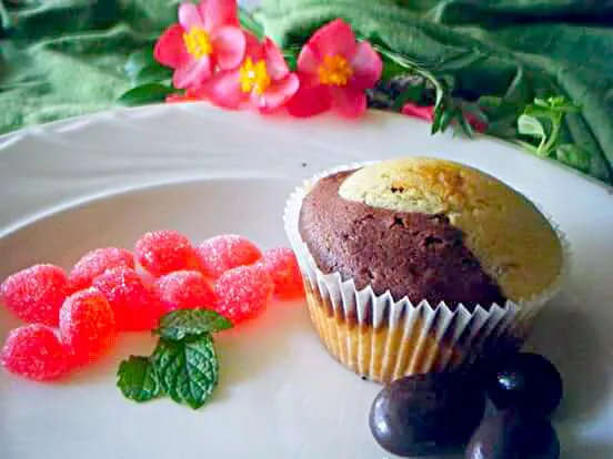 marble cupcake...|josi guerreroさん