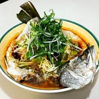 #SteamBarramundiGingerAndSpringOnion 
##SteamFish|Joey Tavares Limさん