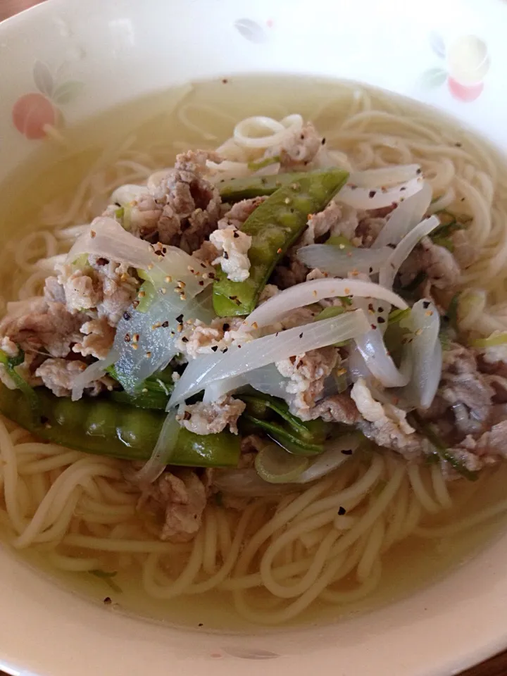 冷麦担々麺|🐶たぬとんキッチンさん