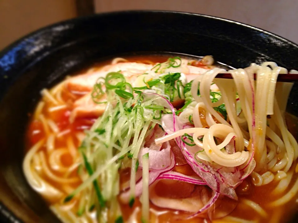 スモークチキンとアボカドの出汁カレー3|半田手延べそうめんの店 阿波や壱兆さん