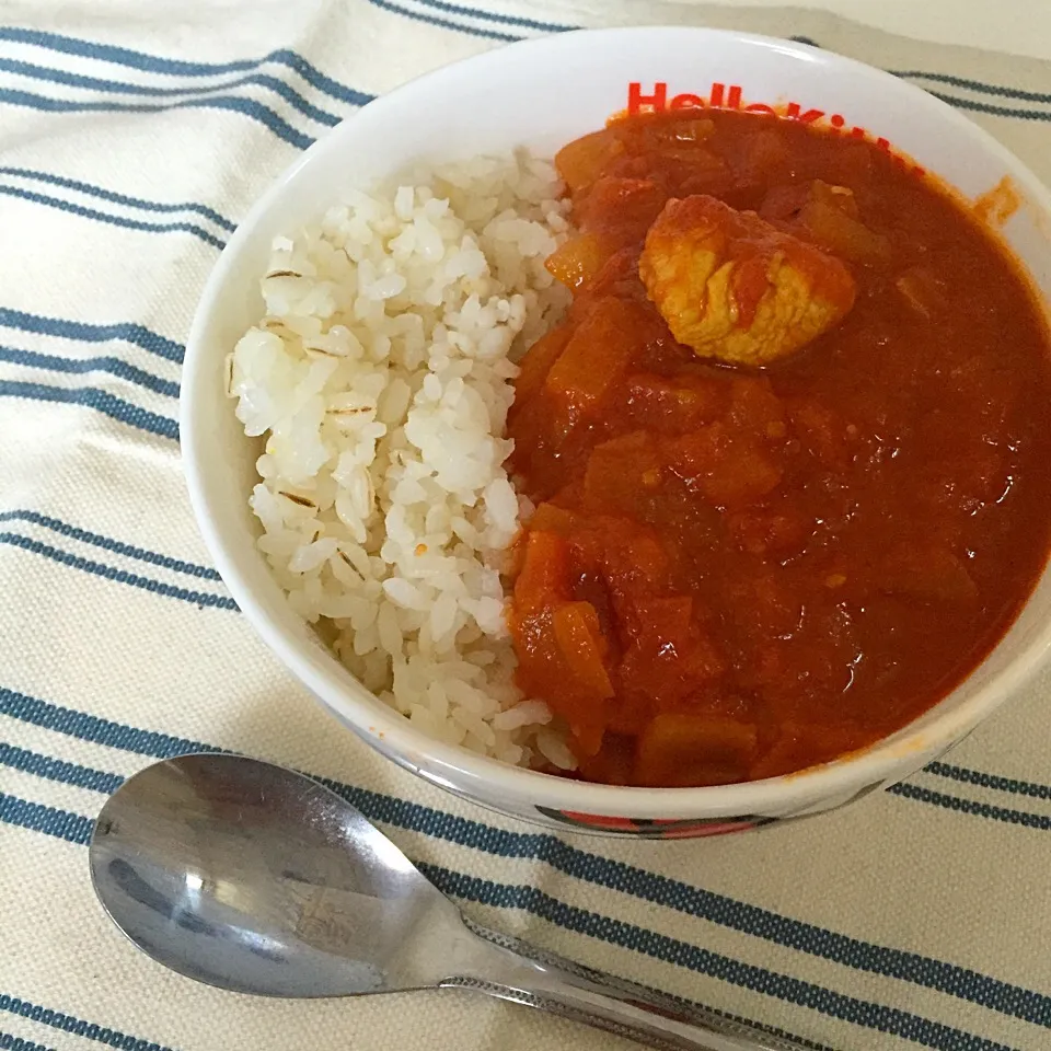 トマトチキンカレー|れいなさん