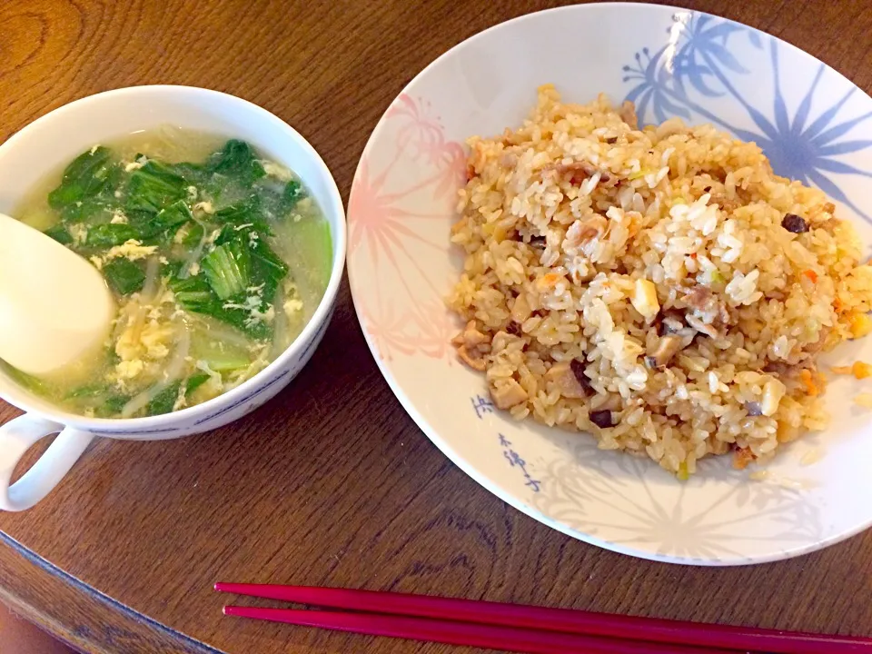 中華おこわと中華スープ|りえさん