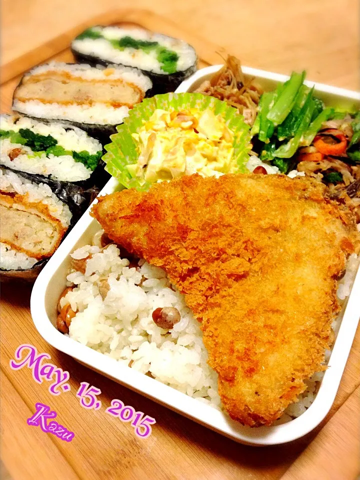 中学生と夫のお弁当|かずきっちんさん