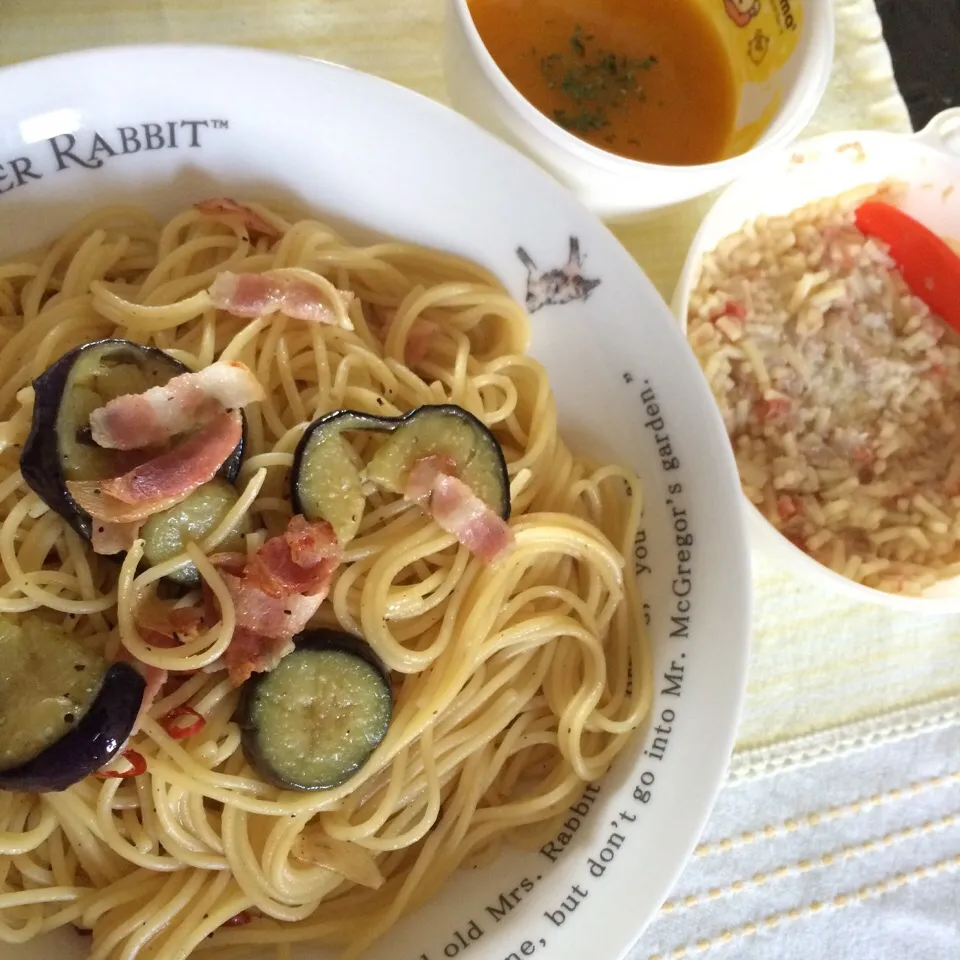 Snapdishの料理写真:大人もちびもパスタ♡|ちゃきさん