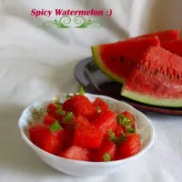 spicy watermelon # watermelon #Salad|ranjaniさん