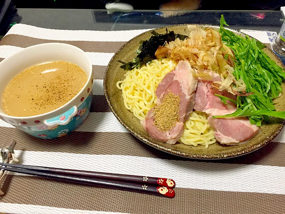 Snapdishの料理写真:白醤油の鯛つけ麺|torikawaさん