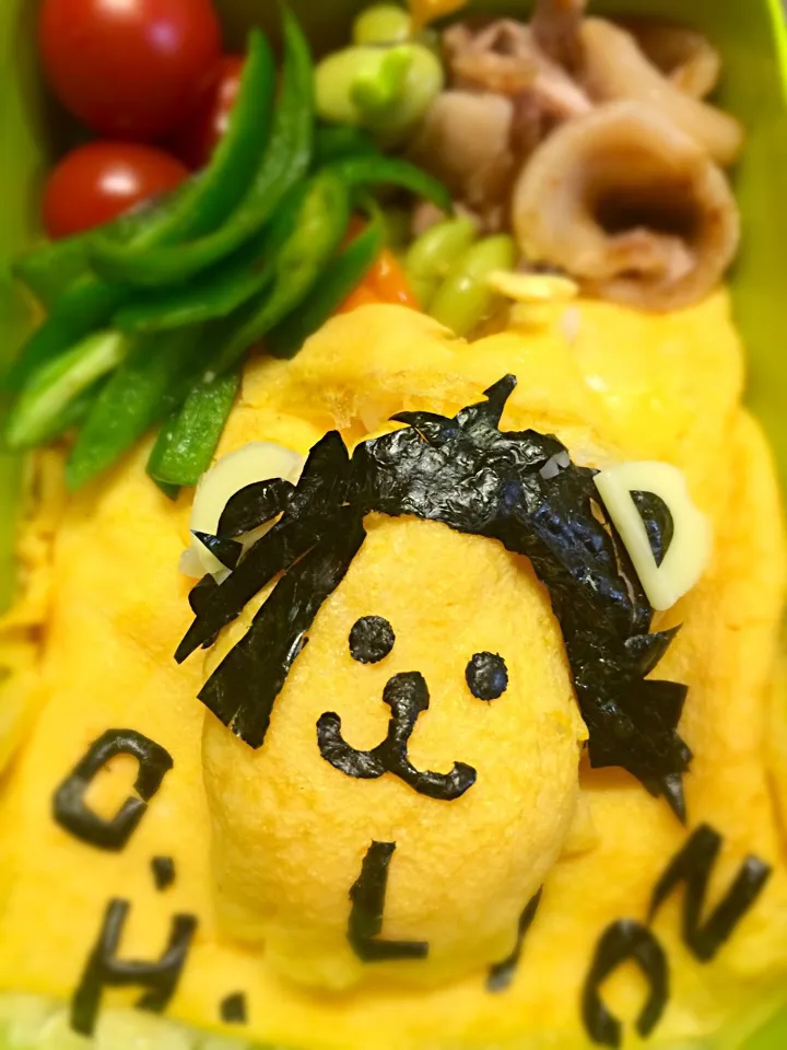 Snapdishの料理写真:キャラ弁 L'Arc-en-CielKENちゃんのLION|Yuko Matai Imaokaさん