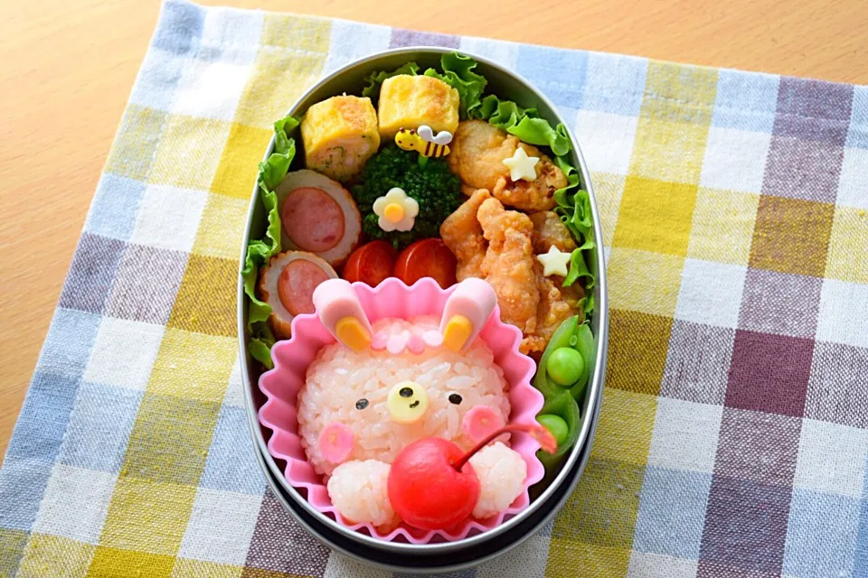 幼稚園 お弁当 うさぎ|komachi♡さん