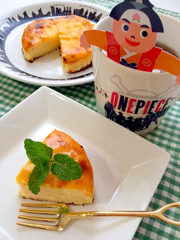 Snapdishの料理写真:チーズケーキ✨紅茶✨|ゆかりさん