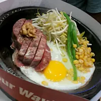 #pepperlunch #hot #plate #mixed by ownself 
 #healthy enough and #yummy|renie citraさん