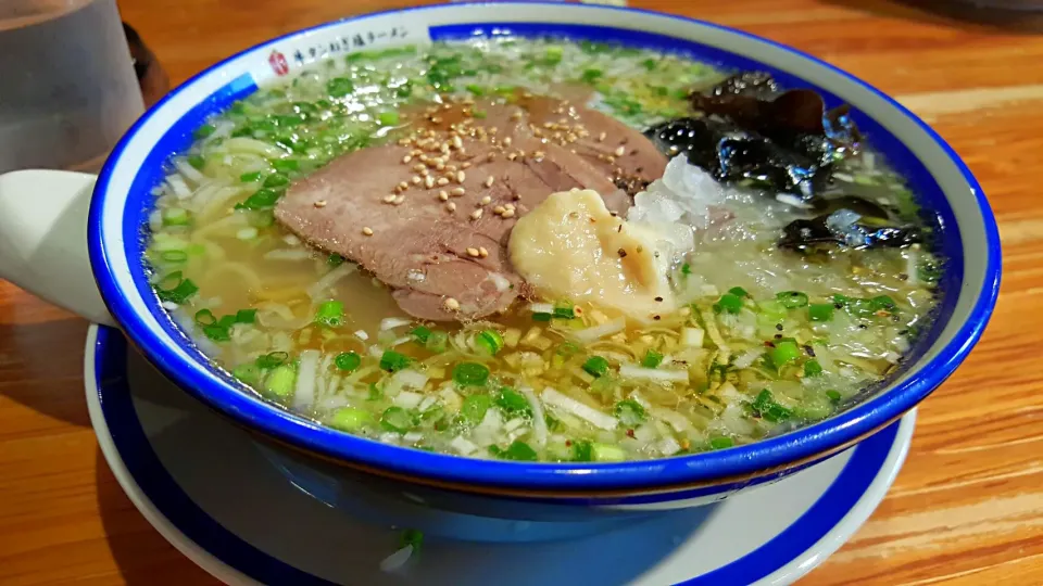 Beef tongue spring onions ramen|Nicholas Tayさん