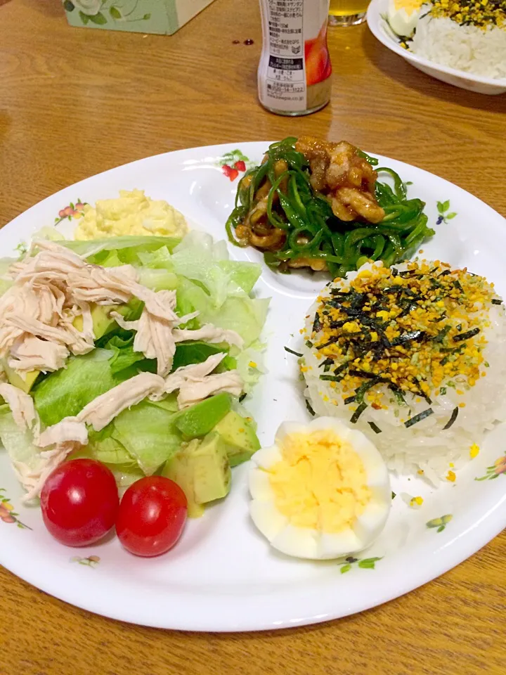 今日の夕飯✨ワンプレートご飯です🙌|あまさん