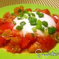 Snapdishの料理写真:🍅さっぱりトマトダレがけ冷ややっこ🍅TOFU SALAD🍅