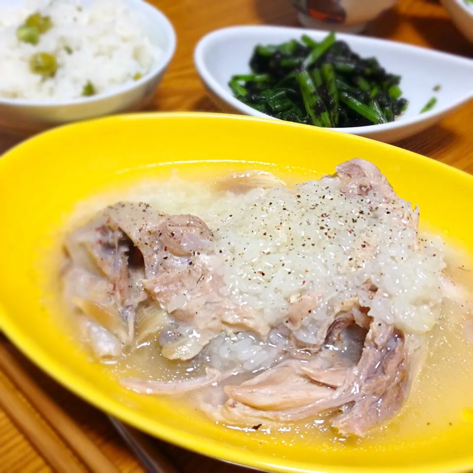 風邪っぴきに参鶏湯|なお。さん