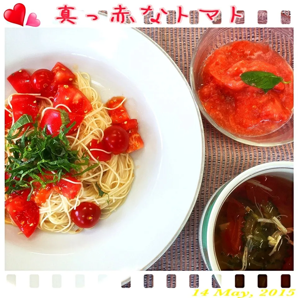 Snapdishの料理写真:🍅旬野菜トマト料理|akikoさん