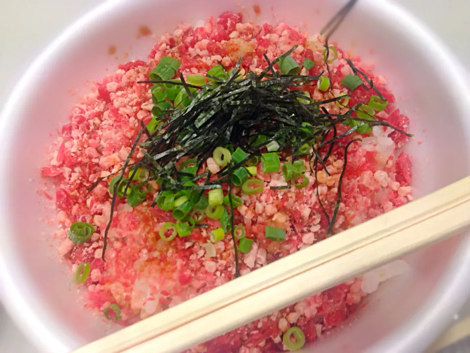 十勝牛とろ丼 in まんパク|ちゃんすぎさん