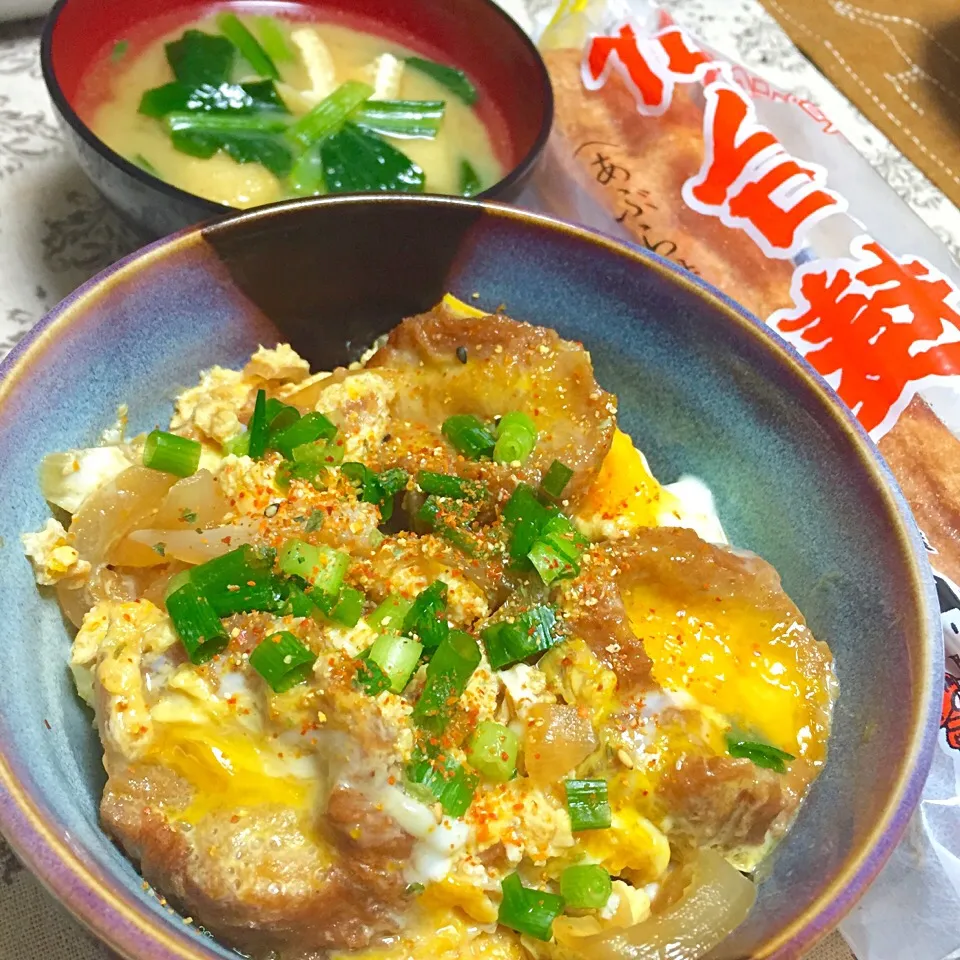 油麩丼|カウンター嬢さん