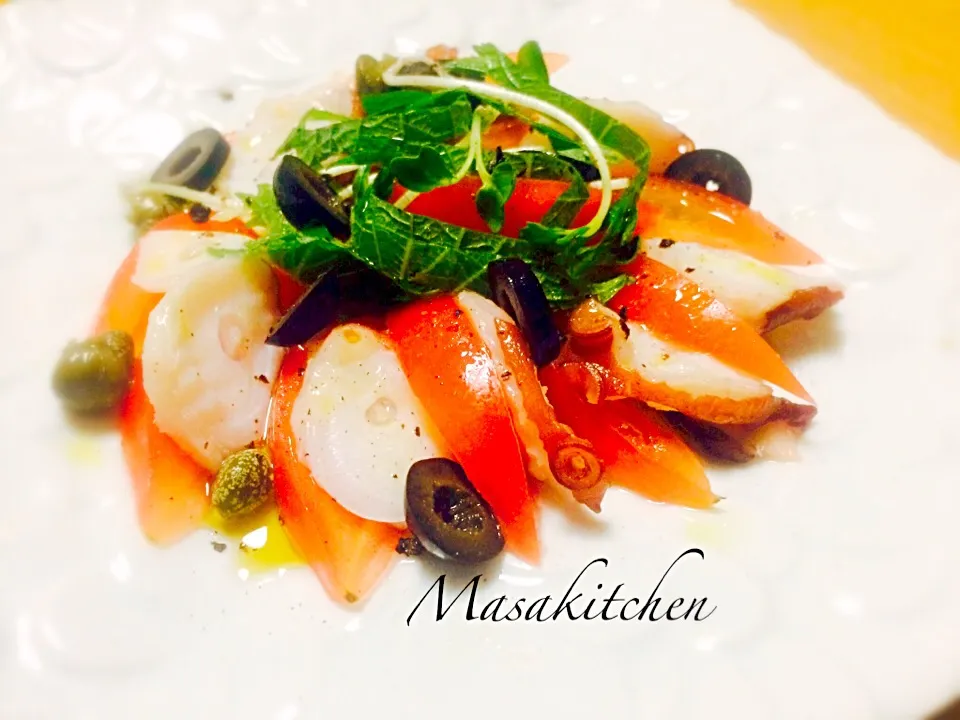 Octopus&tomato carpaccio|Masakiさん