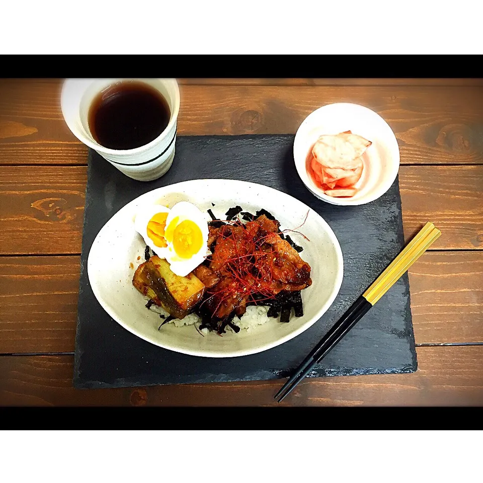 Snapdishの料理写真:照り焼きチキン丼|welcomeizumiさん