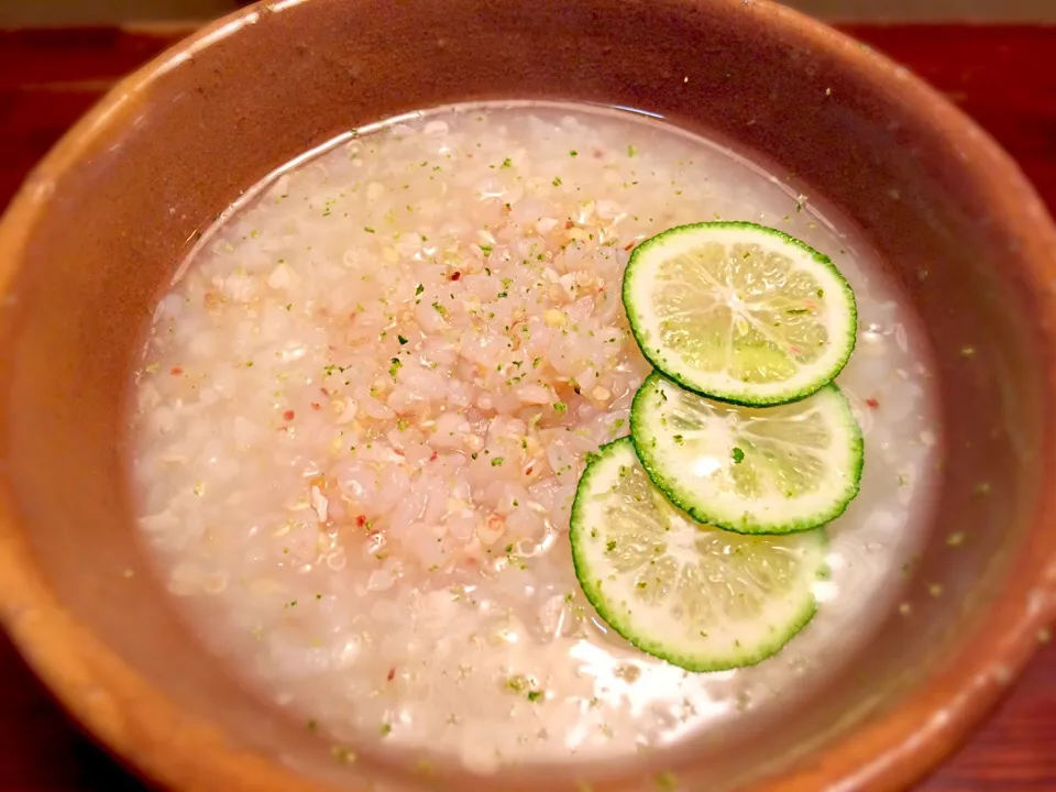 そば米雑穀がゆ1|半田手延べそうめんの店 阿波や壱兆さん