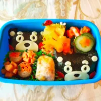 Snapdishの料理写真:クマモン弁当|ミッチーさん