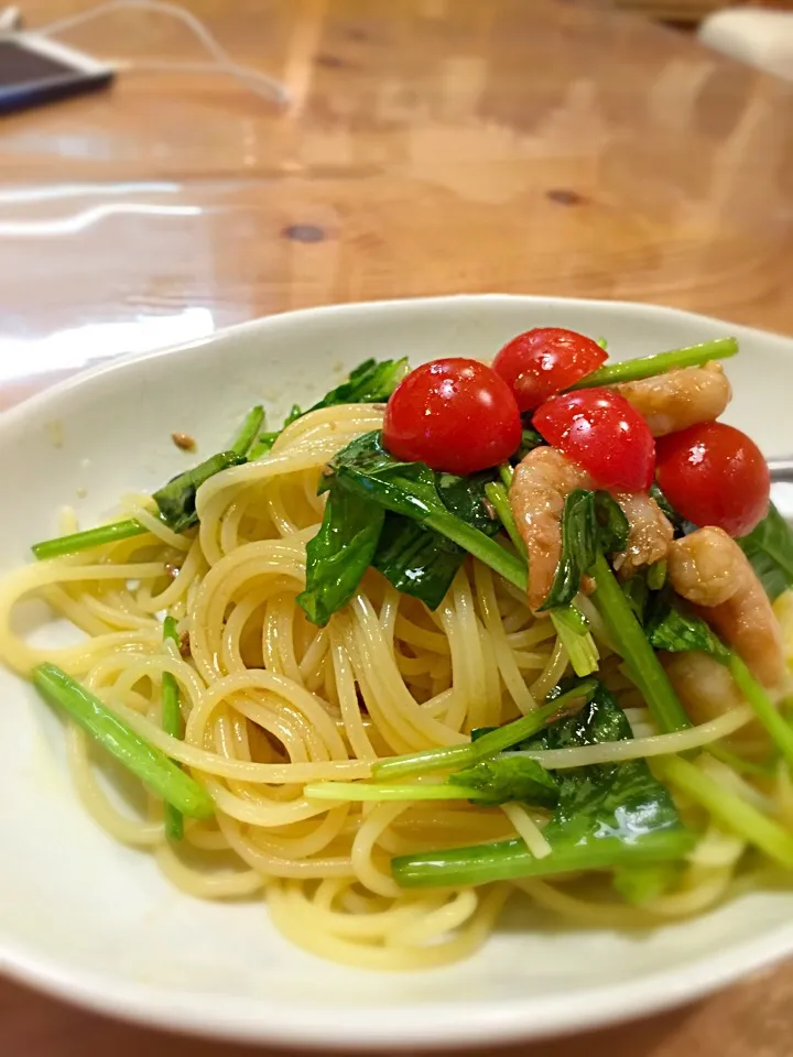 トマトと海老の冷製パスタ|Eri Abeさん