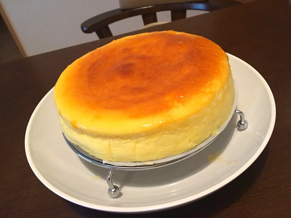 Snapdishの料理写真:ふわふわチーズケーキ|ひまわりさん