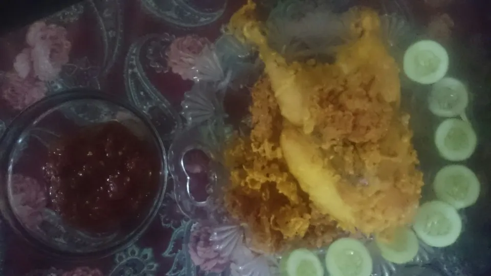 Ayam Goreng Kremes Ala AKK, made home|Tasia Sakuntalaさん