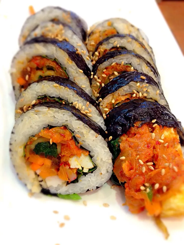 Kimchi Sushi Rolls|samantha wさん