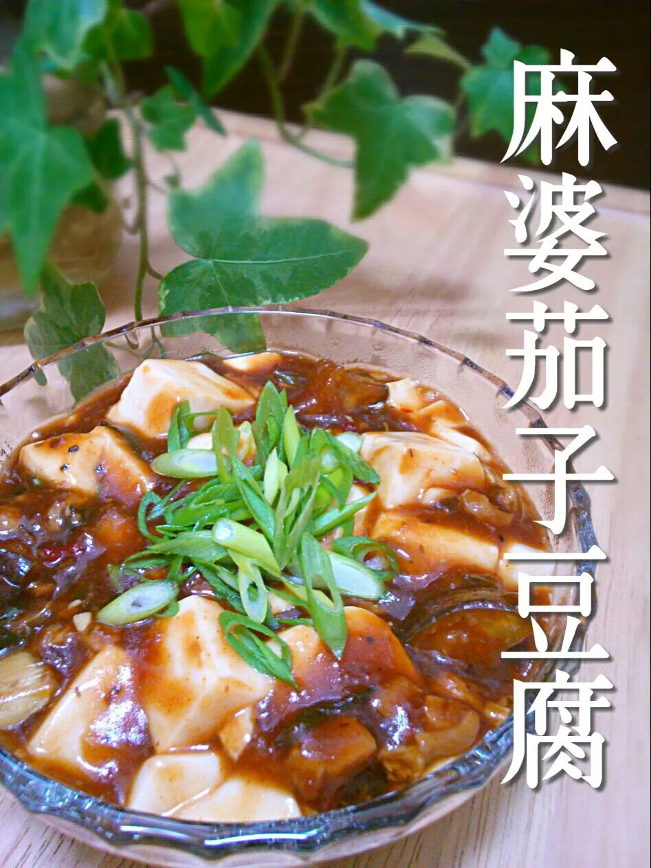 spicy Sichuan dish of tofu, minced meat & eggplant!!|和田 匠生さん