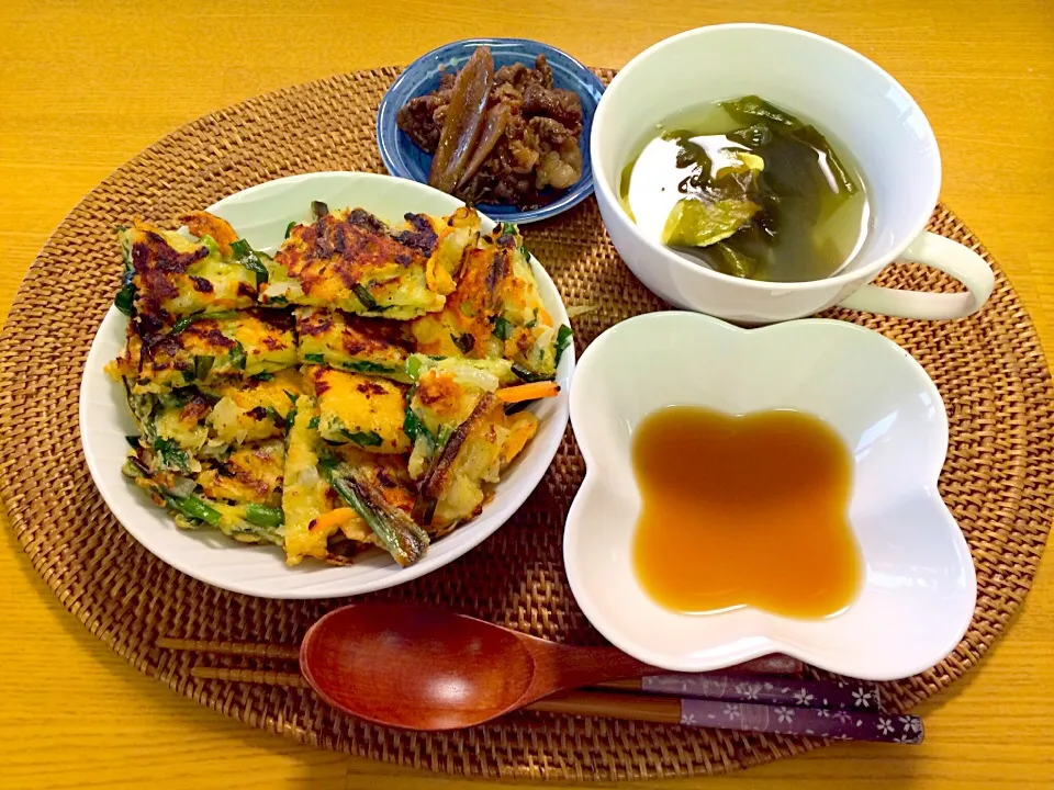 こどもも食べれるお野菜たっぷりチーズチヂミ|nasumさん