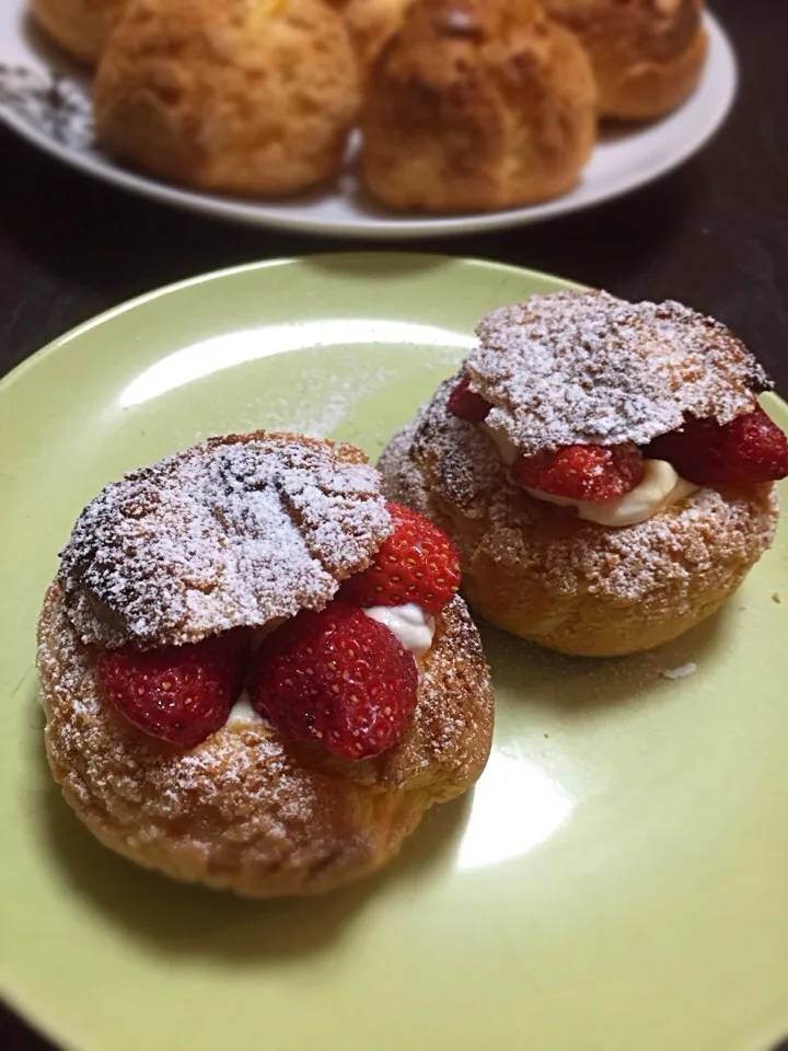 Snapdishの料理写真:Choux a la creme|Melia Sandya Utamiさん