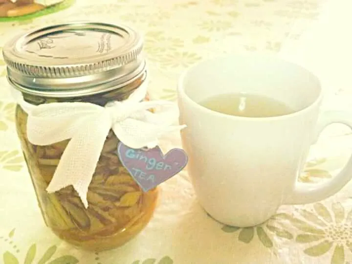 homemade ginger tea|Aran Leeさん