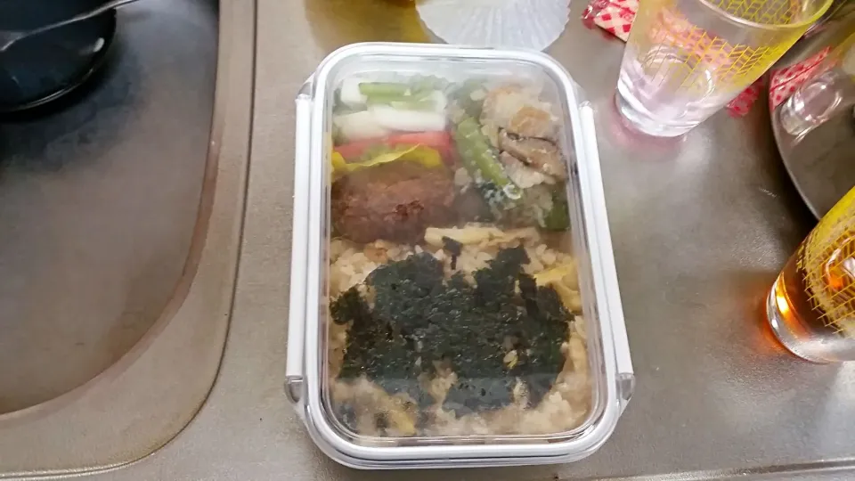 たけのこごはん弁当|かつこ ともこさん