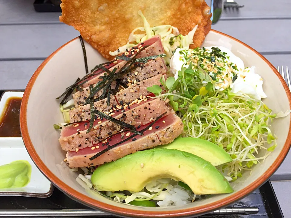 Ahi Tuna Bowl|Yumiko Iwasakiさん