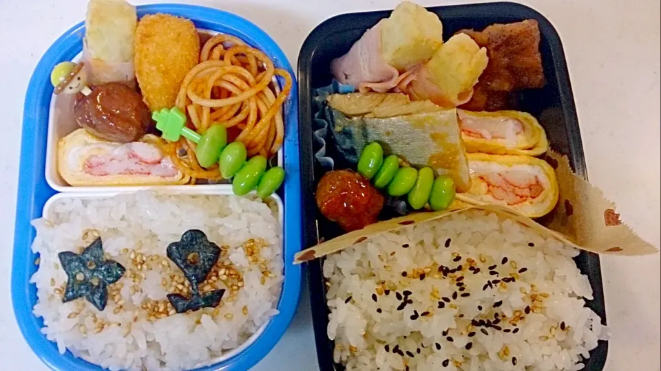 今日は三男弁当～と母お仕事弁当～🐒|Sayakaさん