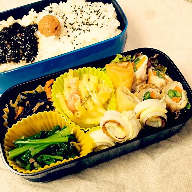 Snapdishの料理写真:旦那さんのお弁当|meguさん