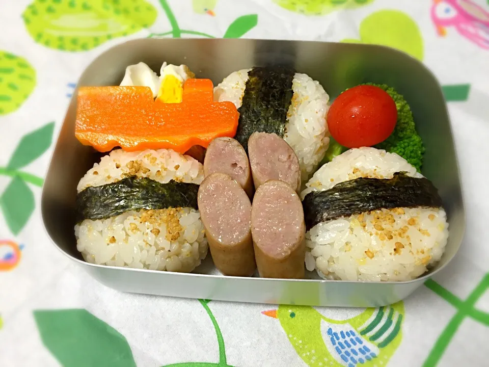 Snapdishの料理写真:幼稚園お散歩弁当|さとねこさん