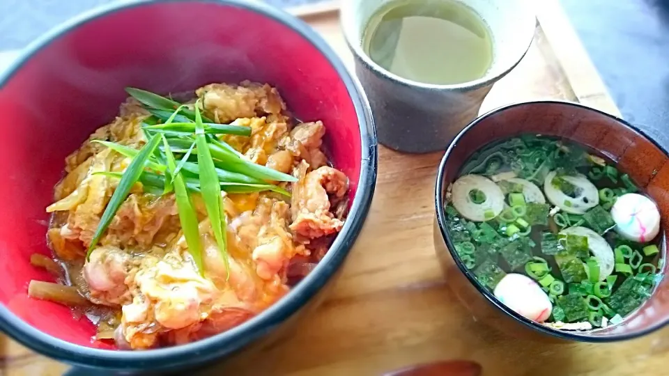 今日のお昼は、親子丼♡ 美味しく出来ました(笑)|yokoさん