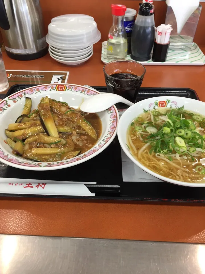 麻婆茄子丼|しんさん