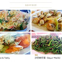 #Seafood #Dinner #Sayur Manis #树仔菜 #Sabah #Specialty|Donna SanSanさん