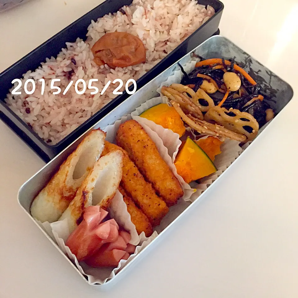 ムスコ弁当 2015・5・20|ローゼルさん