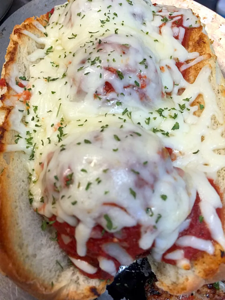 Oven Baked Meatball Sub|Chef Ampさん