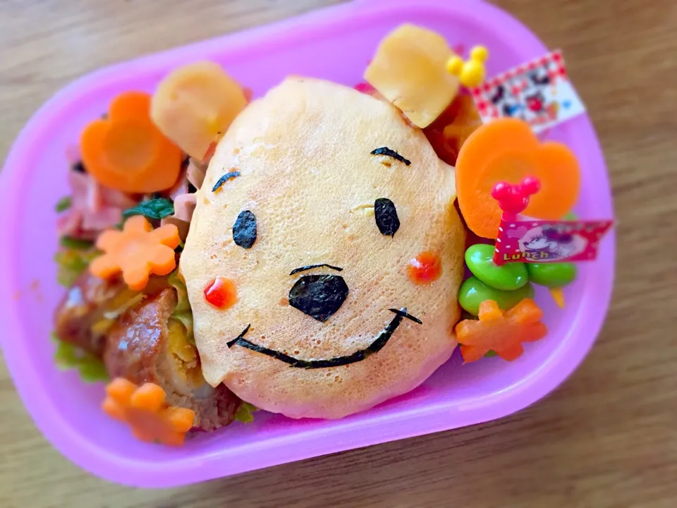 ぷーさん弁当|こはるさん