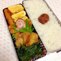 Snapdishの料理写真:もりもりボリューム弁当5.19|Masako Muraseさん