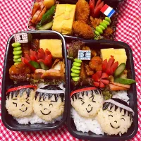 Snapdishの料理写真:運動会頑張れお弁当〜|あいさん