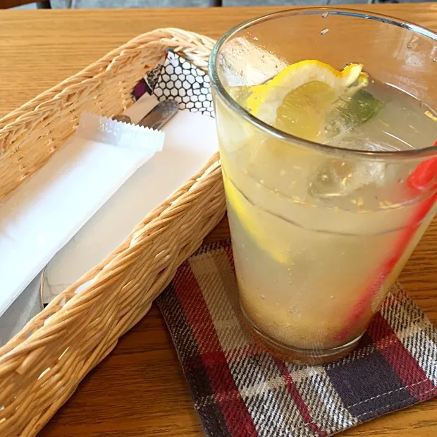 Ginger basil lemonade|lauren shannonさん