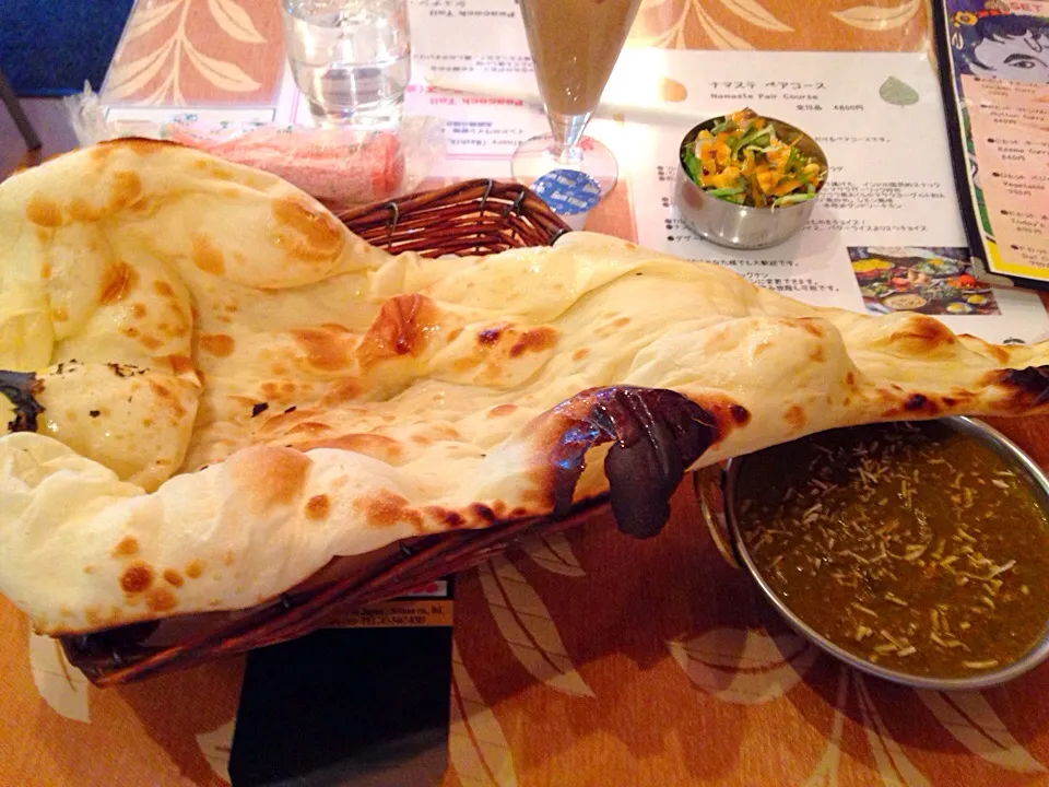 ほうれん草とキーマカレー@JAGA|カリー仙人さん