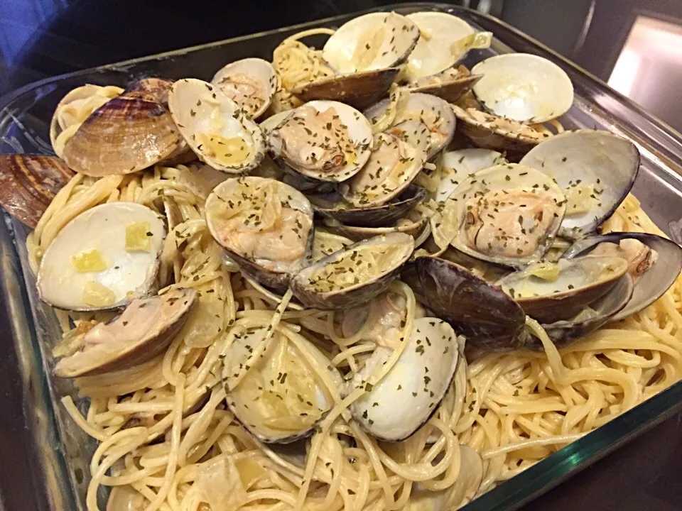 Angel's Hair with clams in white sauce|Angelaさん