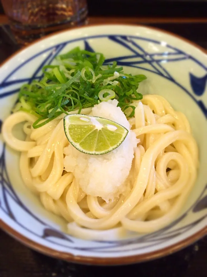 Snapdishの料理写真:おろしうどん。醤油。|るみおんさん